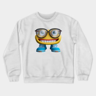 Smiley Face Crewneck Sweatshirt